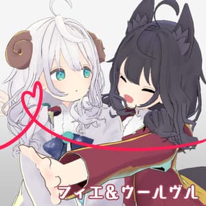 オリジナル3Dモデル『フィエ-fé-＆ウールヴル-úlfur-』