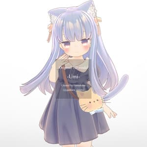 オリジナル３Dモデル「うみ -Umi-」 - Sisters!