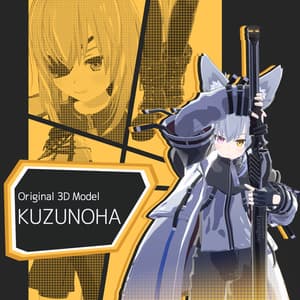 【オリジナル３Ｄモデル】Kuzunoha [クズノハ]