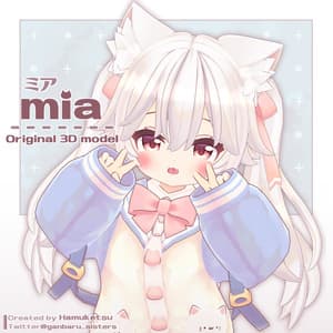 【オリジナル３Dモデル】mia -ミア- - Sisters!