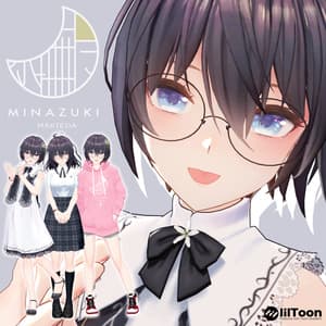 【3Dモデル】水撫月 -MINAZUKI- - MAKIEDA