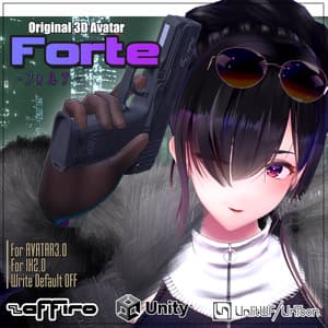 【Forte - フォルテ -】VRC用3Dアバター - Zaffiro