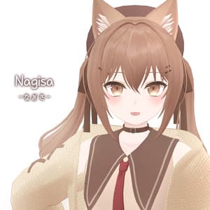 【VRC向け】オリジナル3Dモデル「Nagisa」ver1.02 - Shotz