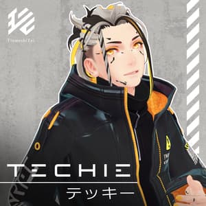 オリジナル3Dモデル『Techie/テッキー』 - 珍飯亭