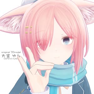 大宮ゆら -Oomiya Yura- ver1.00b【VRChat想定3Dモデル】 - 100円外務省