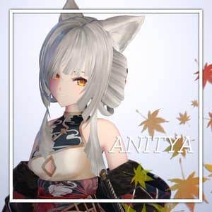 【VRchat対応オリジナル3Dモデル】ANITYA-アニティア- 通常 - spicavr