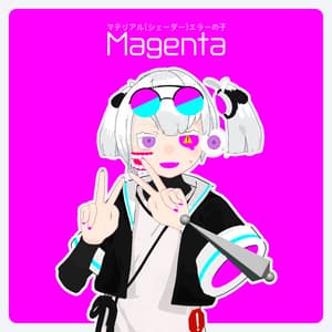 ⚠マゼンタ【VRC向け3Dモデル】 - 𝐒𝐚𝐡𝐤𝐞𝐭(さふけっと)