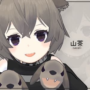 オリジナル３Dモデル　「山茶 -sazan-」 - Npyo's Ark2号店