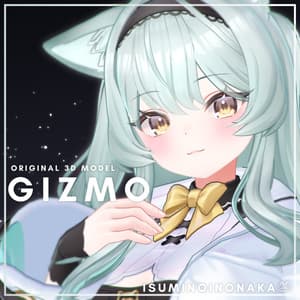 オリジナル3Dモデル「ギズモ」ver1.30 - 胃すみのいのなか