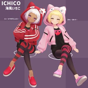 オリジナル3Dモデル「海風いちこ」+購入特典もついてるよ！ - アスパラ製作所