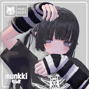 オリジナル3Dモデル 「むんき -Munkki -」 #MARUBODY - なんか作ろうよ