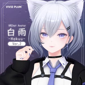 『白雨-Hakuu-』オリジナル3Dモデル - VIVID PLUM